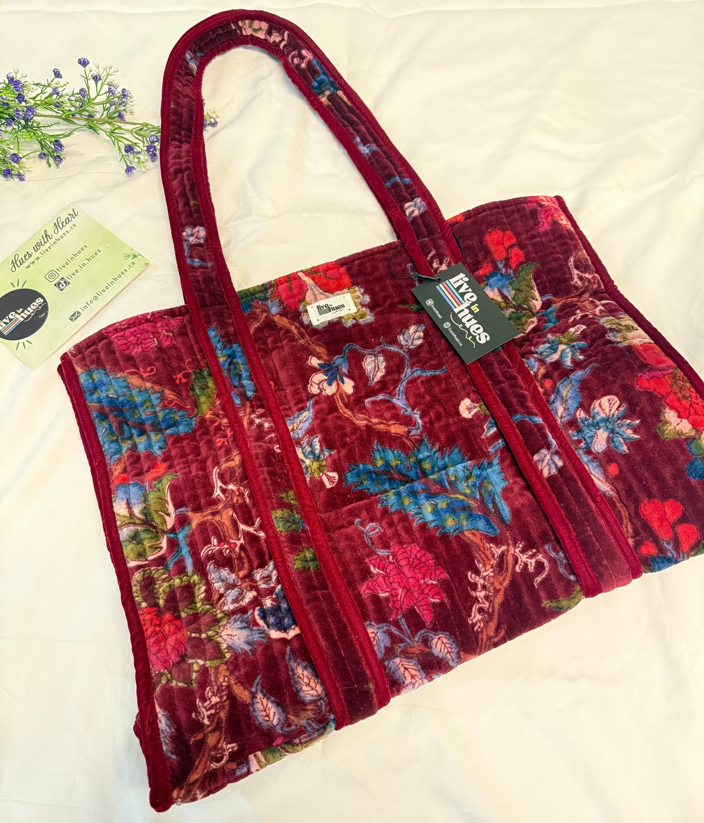 Velvet Big Tote
