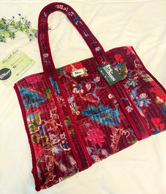 Velvet Big Tote