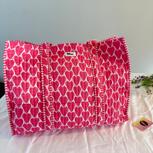 Cupid's Blush Big Tote
