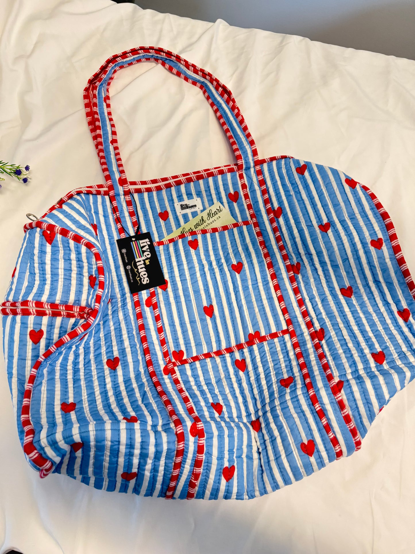 Love Lines Duffle Bag
