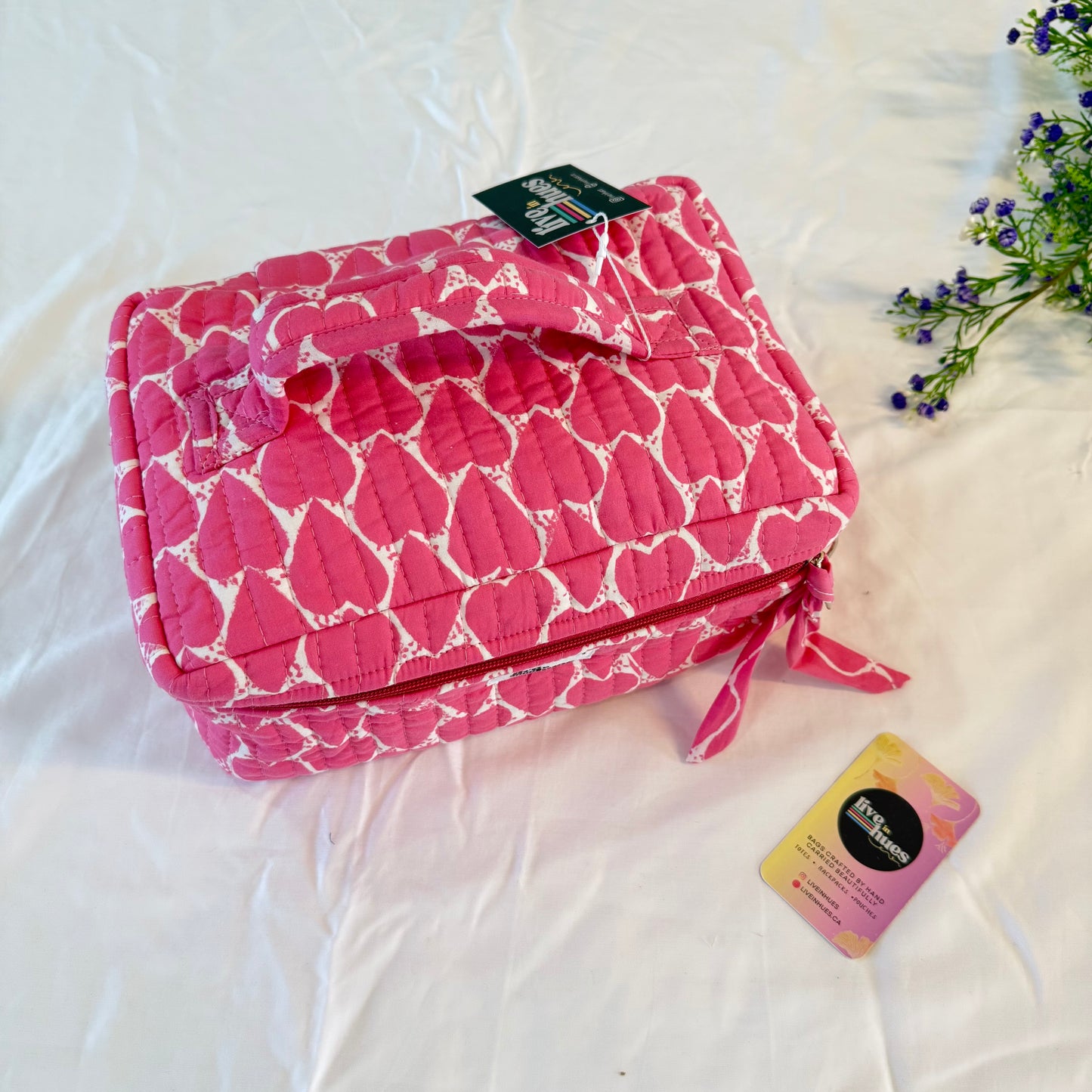 Cupid's Blush Vanity Bag