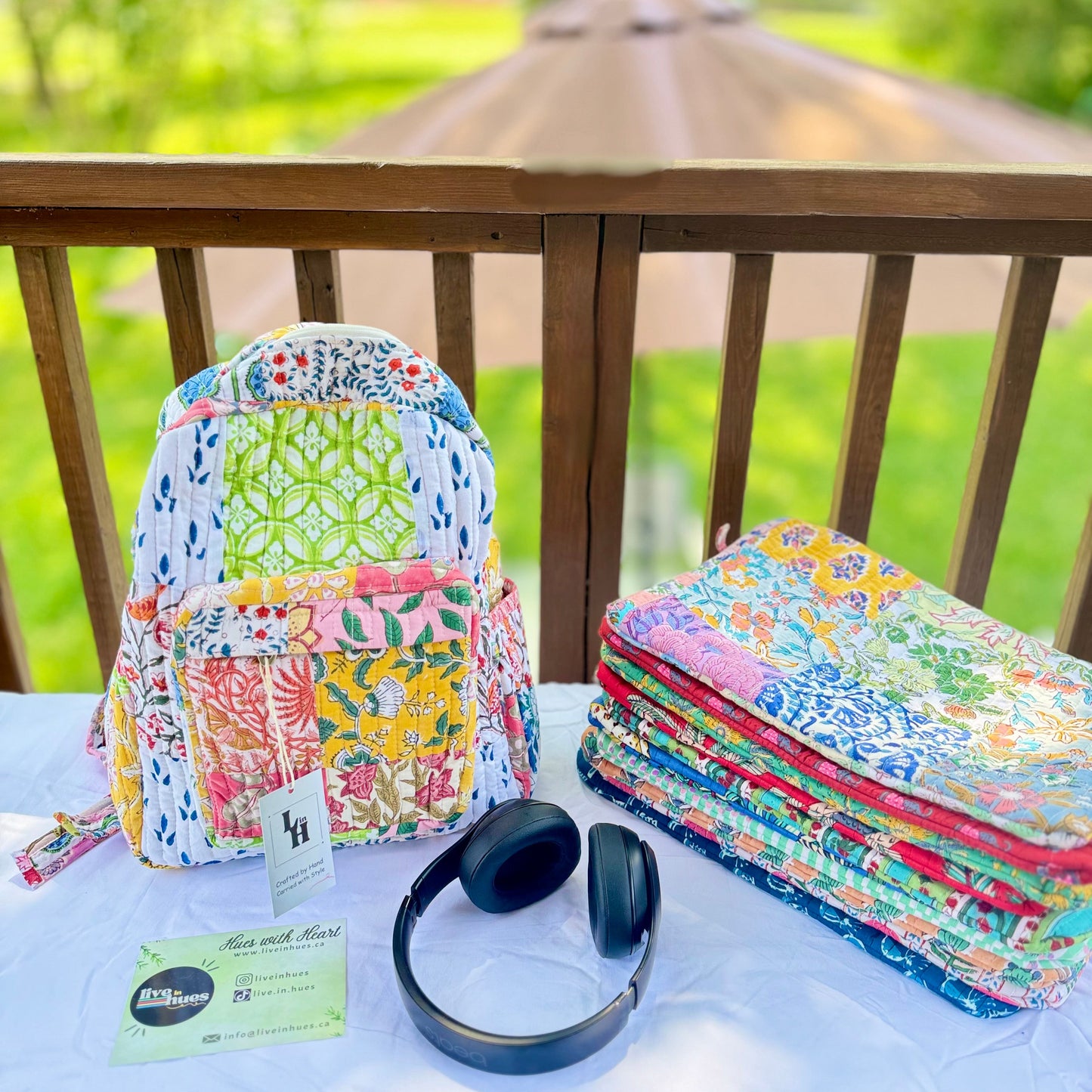 Floral Mosaic Backpack