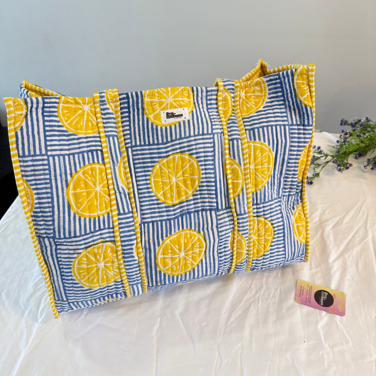Lemon Zest Big Tote