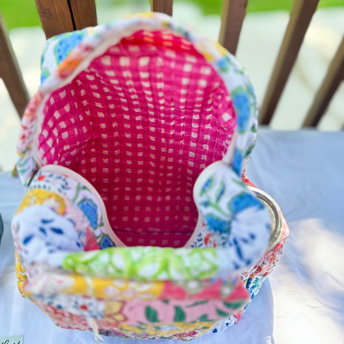 Floral Mosaic Backpack