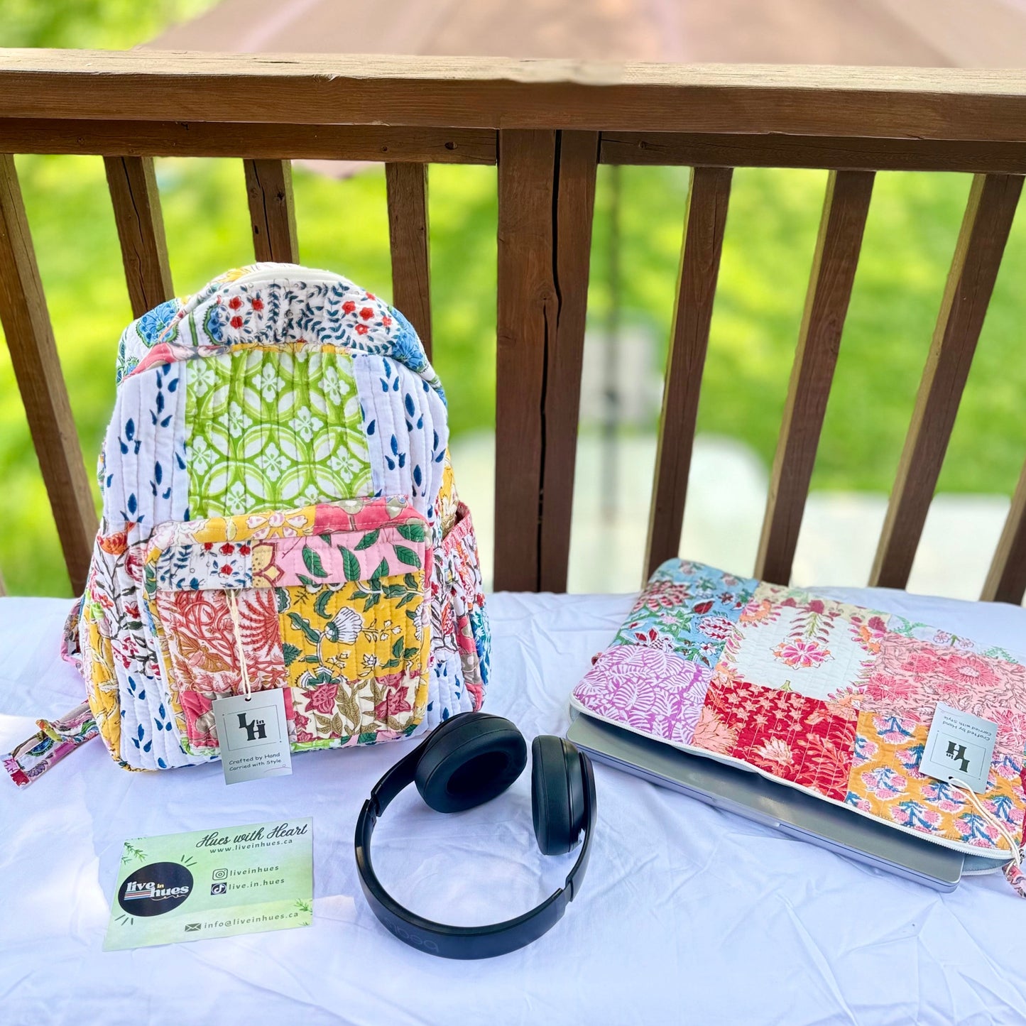 Floral Mosaic Backpack