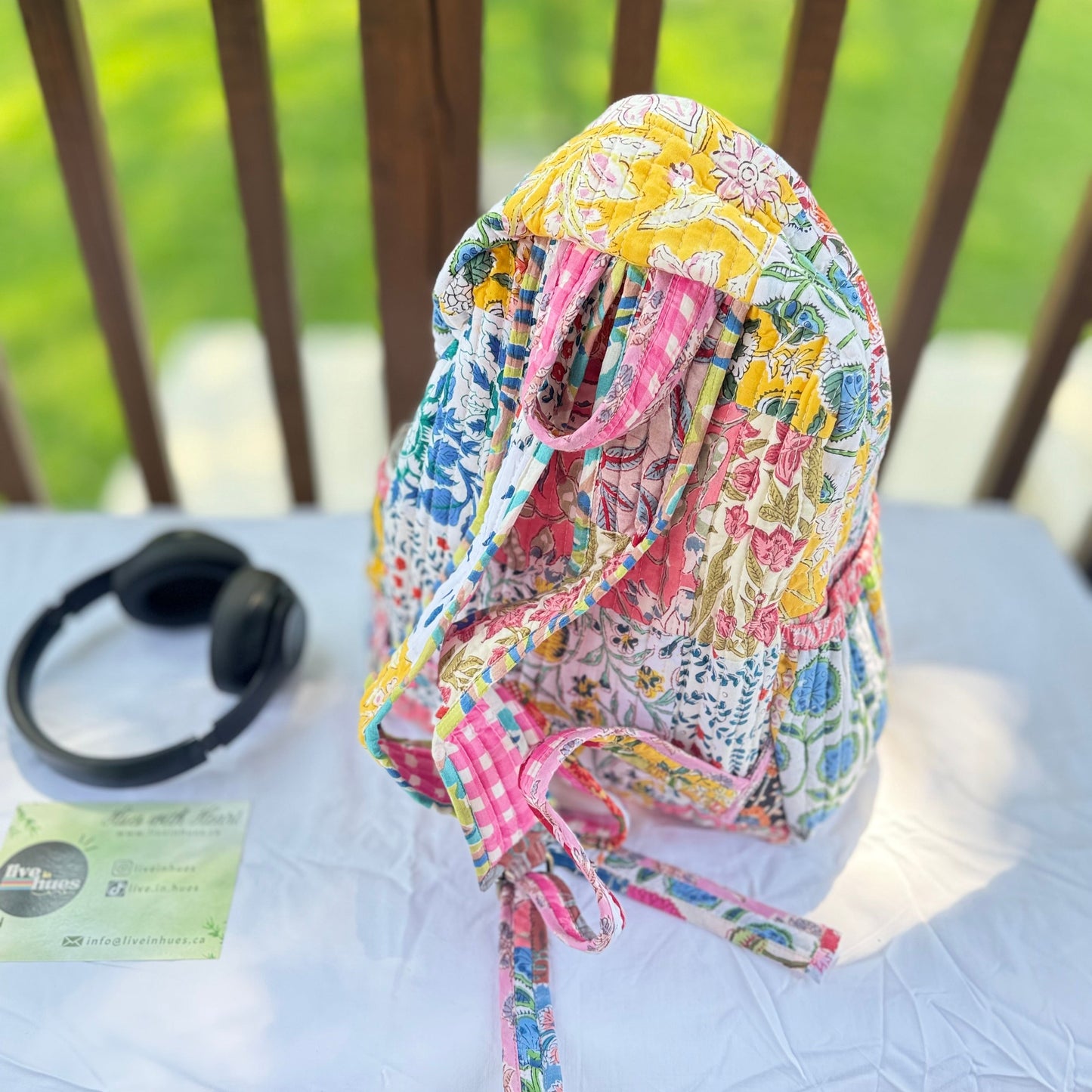 Floral Mosaic Backpack