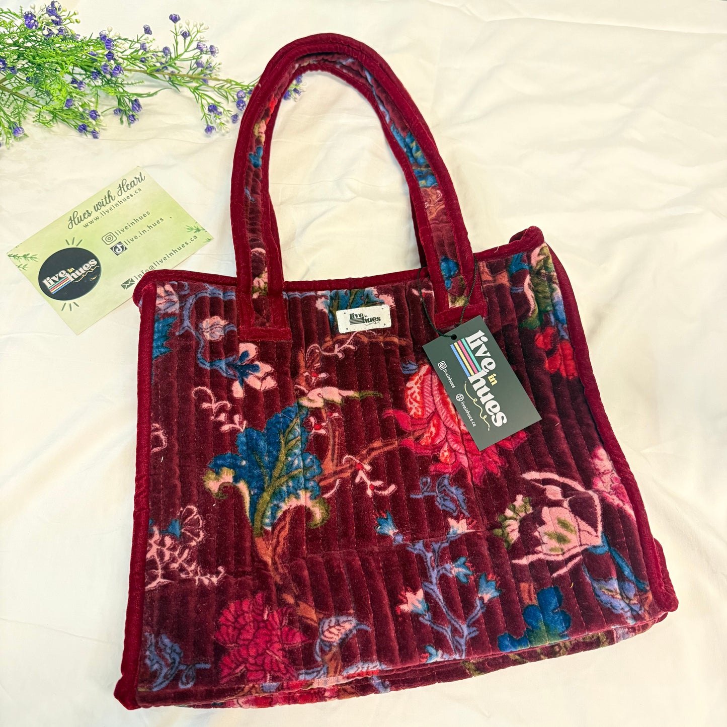 Velvet Mini Tote