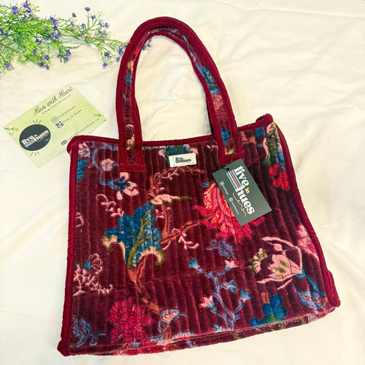 Velvet Mini Tote
