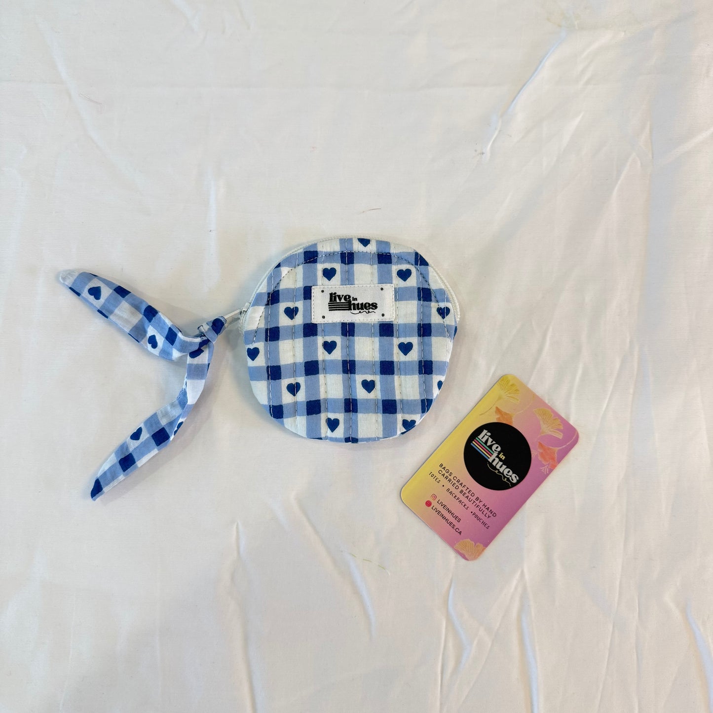 Sweetheart Round Pouch