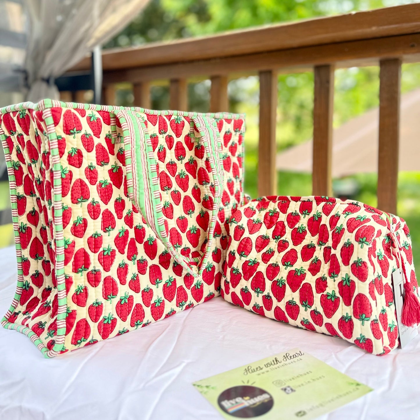 Berry Pop Mini Tote
