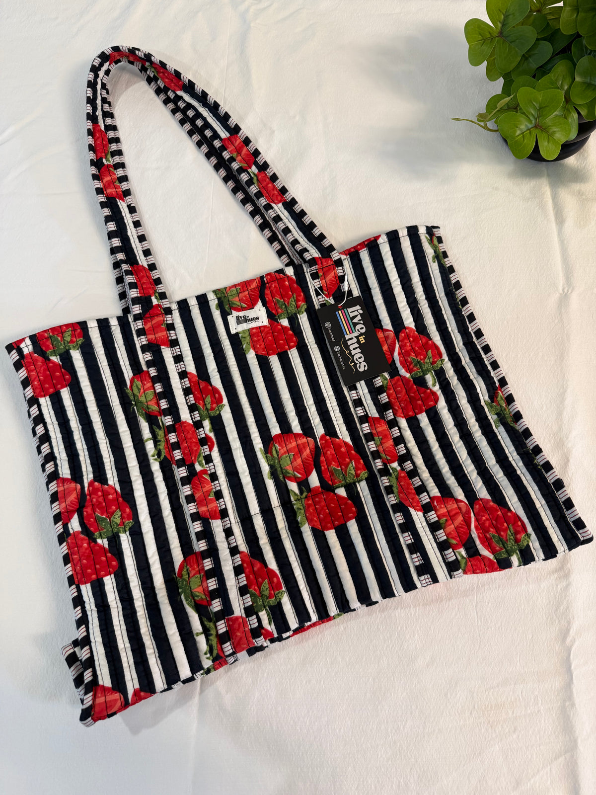 Black Berry Big Tote