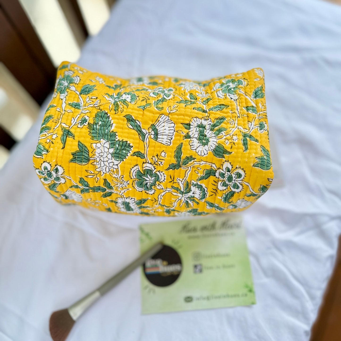 Golden Vine Pouch