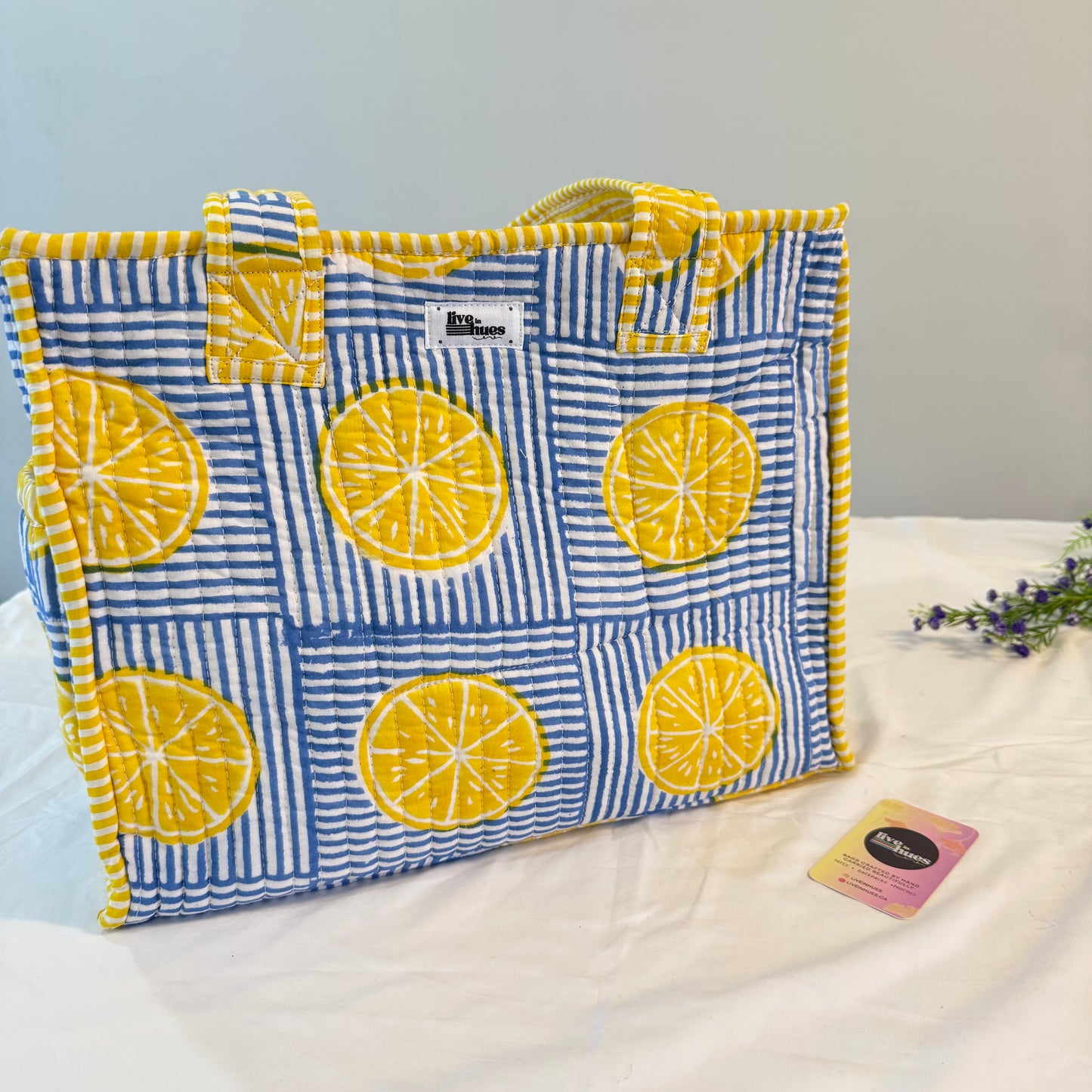 Lemon Zest Mini Tote
