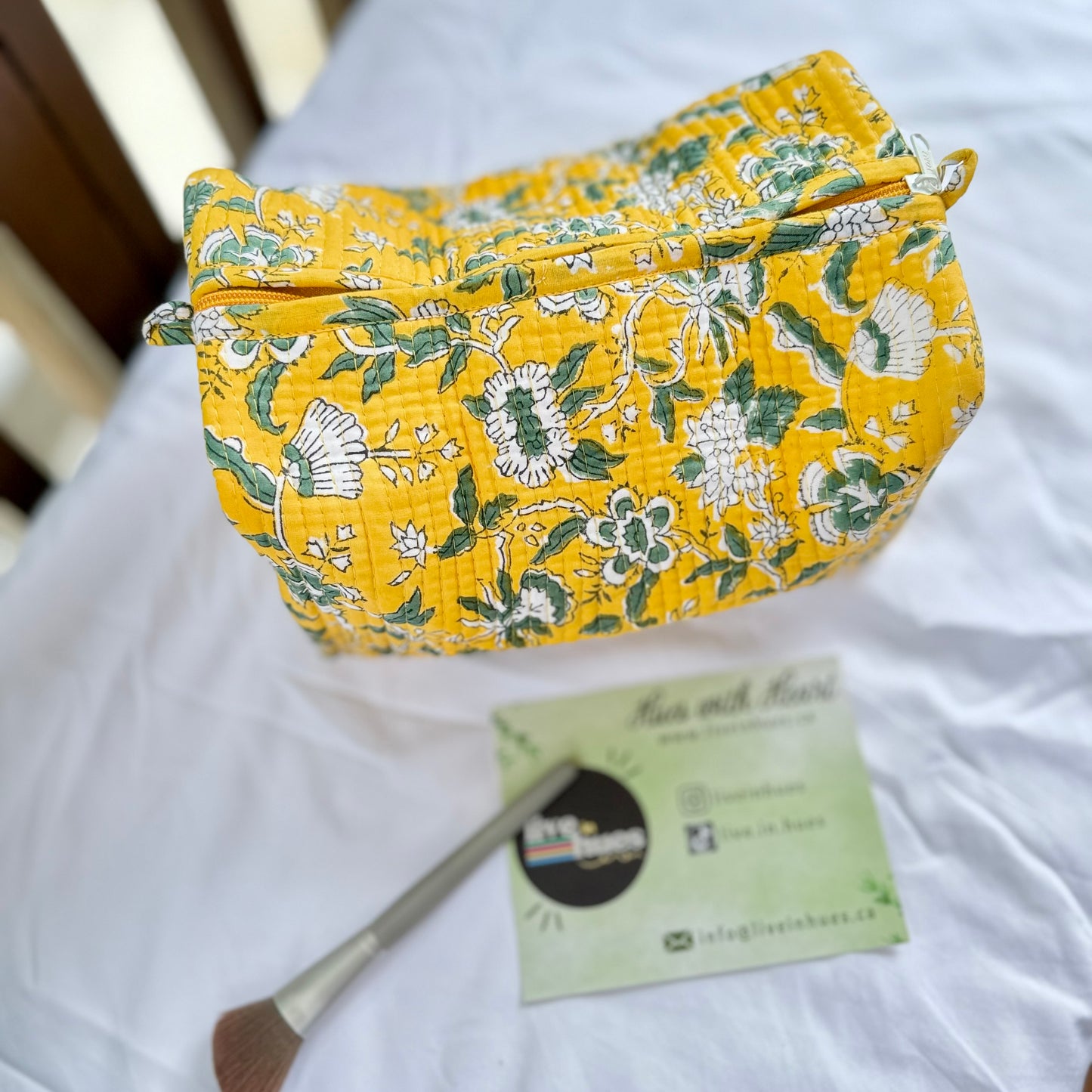 Golden Vine Pouch