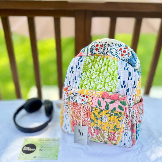 Floral Mosaic Backpack