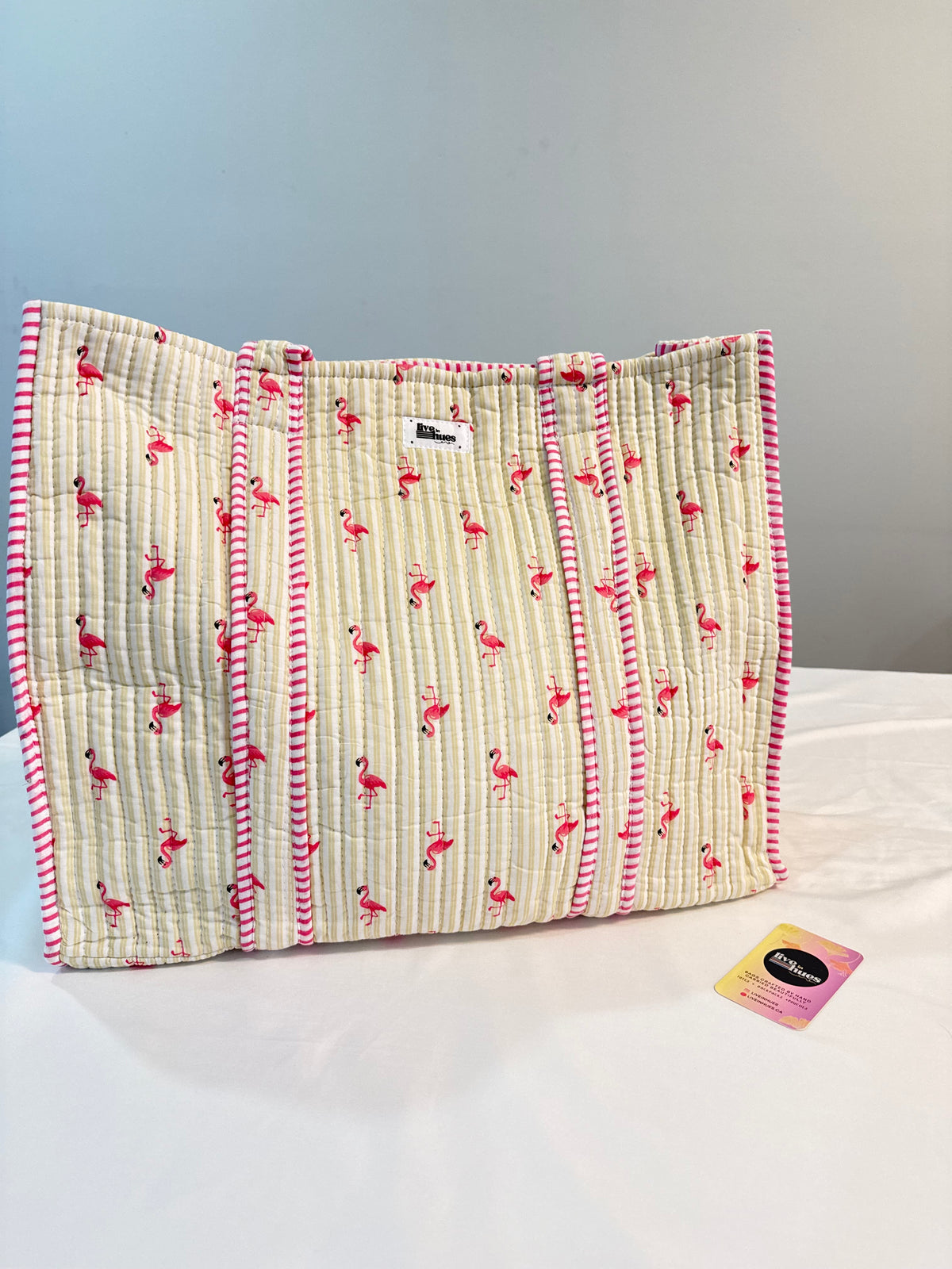 Flamingo Blush Big Tote