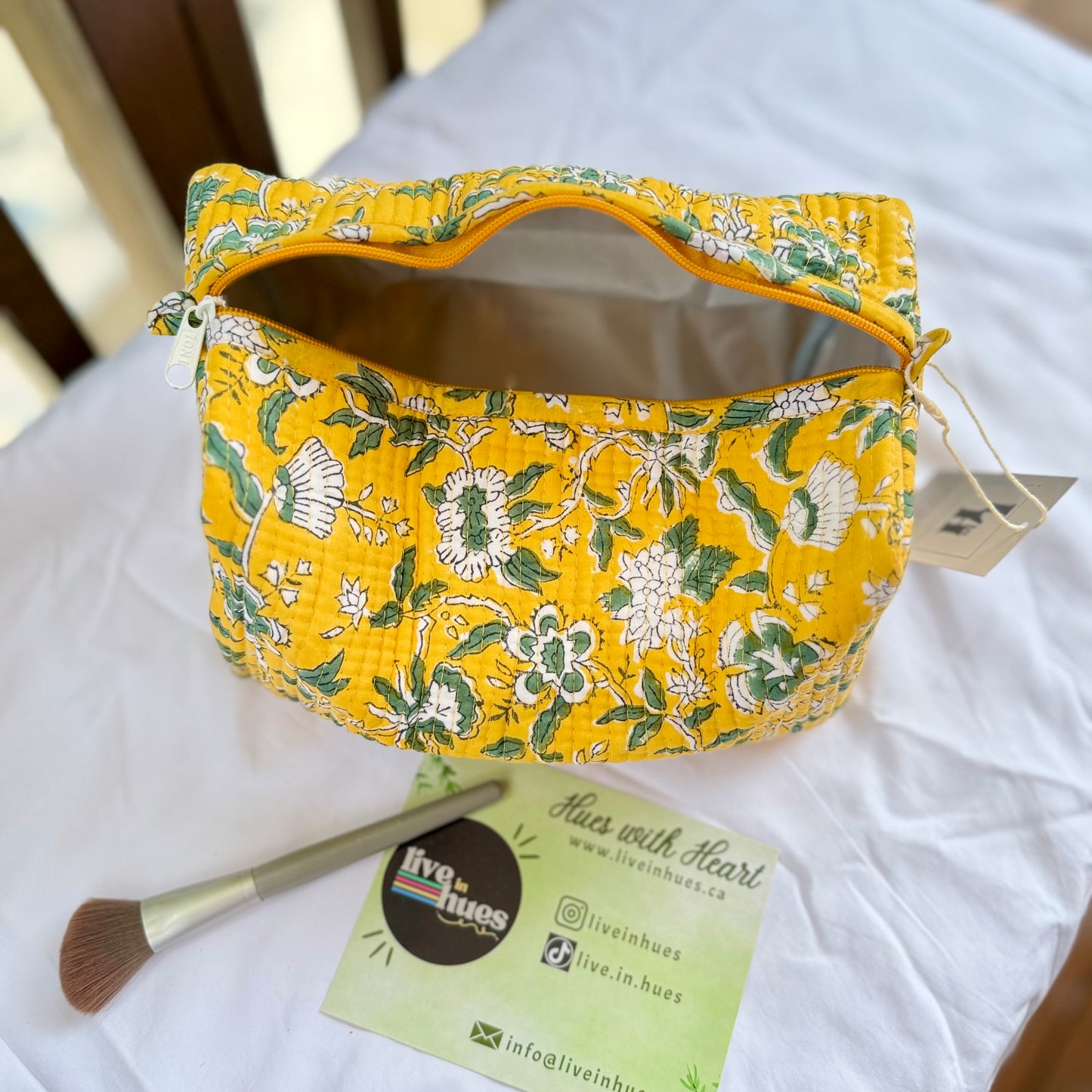 Golden Vine Pouch
