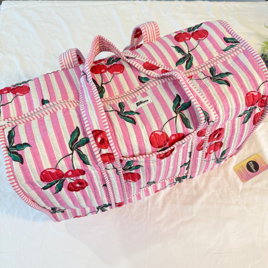 Cherry Pop Duffle Bag