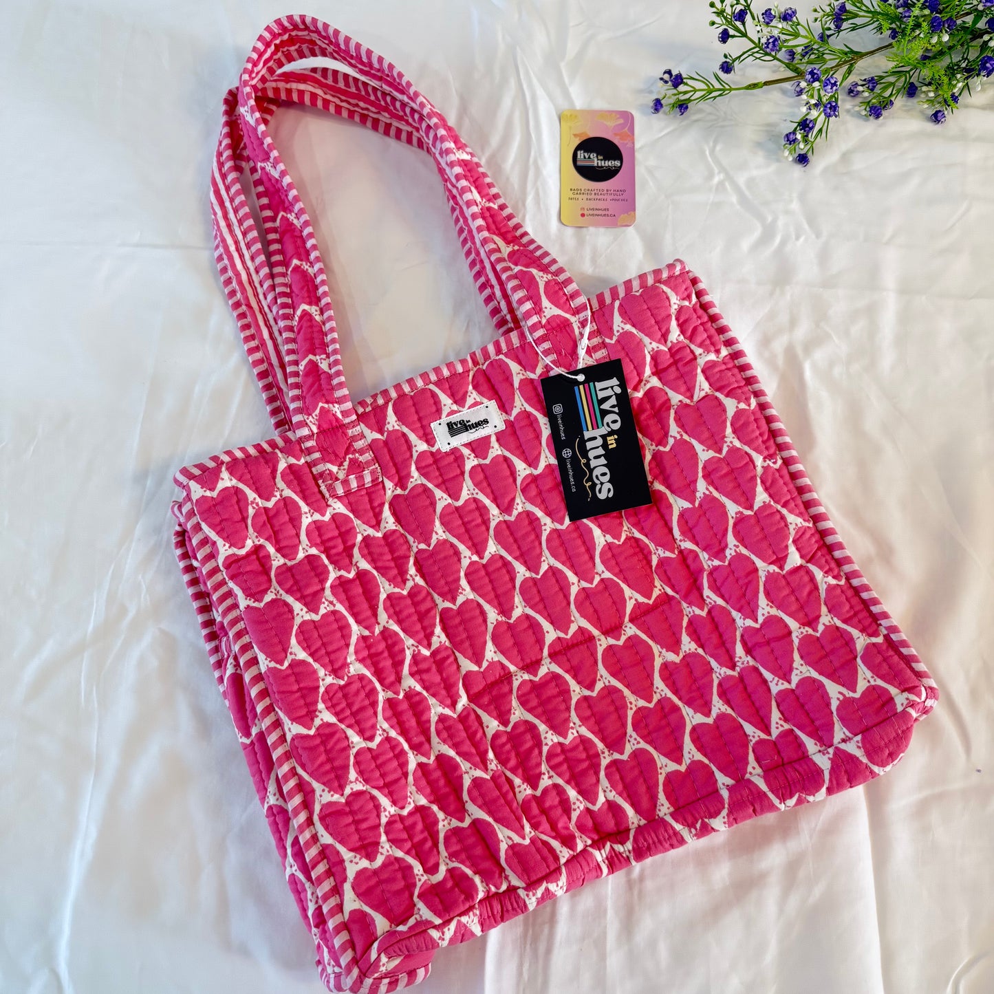 Cupid's Blush Mini Tote