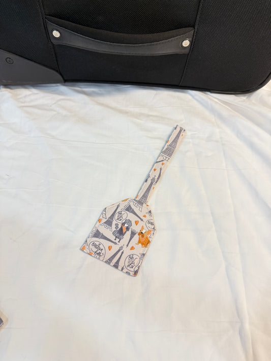 Paris Luggage Tag
