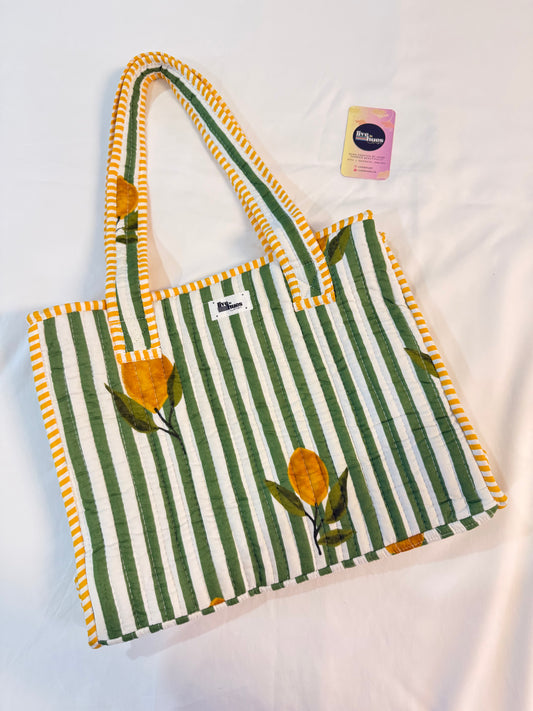 Zesty Grove Mini Tote