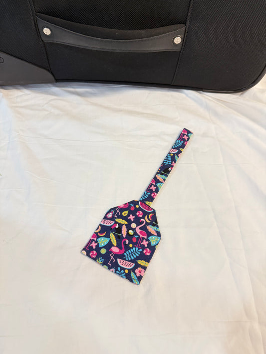 Flamingo Luggage Tag