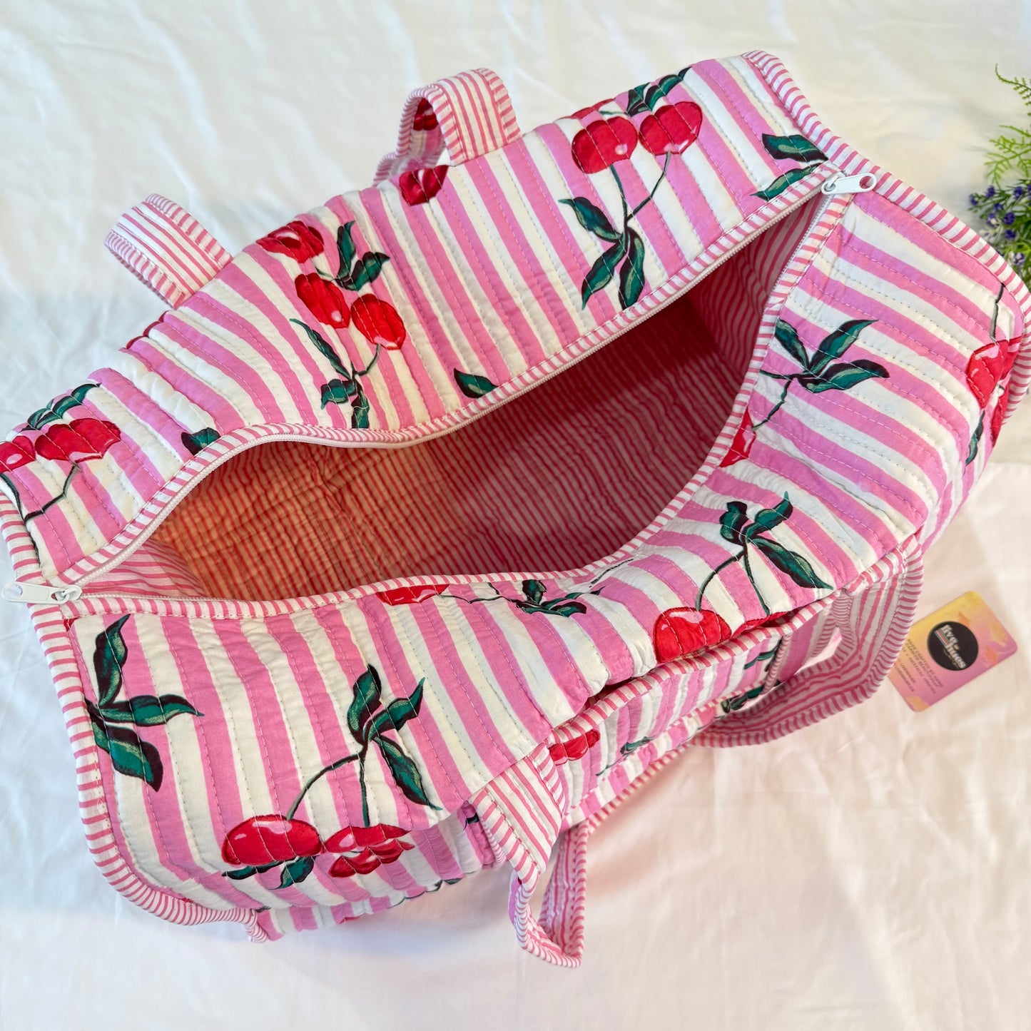 Cherry Pop Duffle Bag