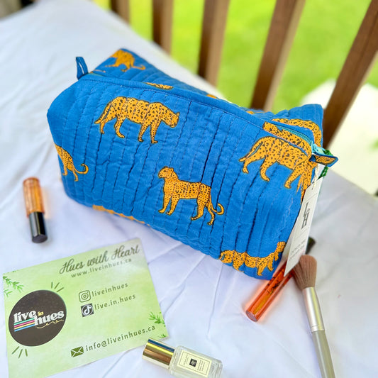 Tiger Turquoise Pouch