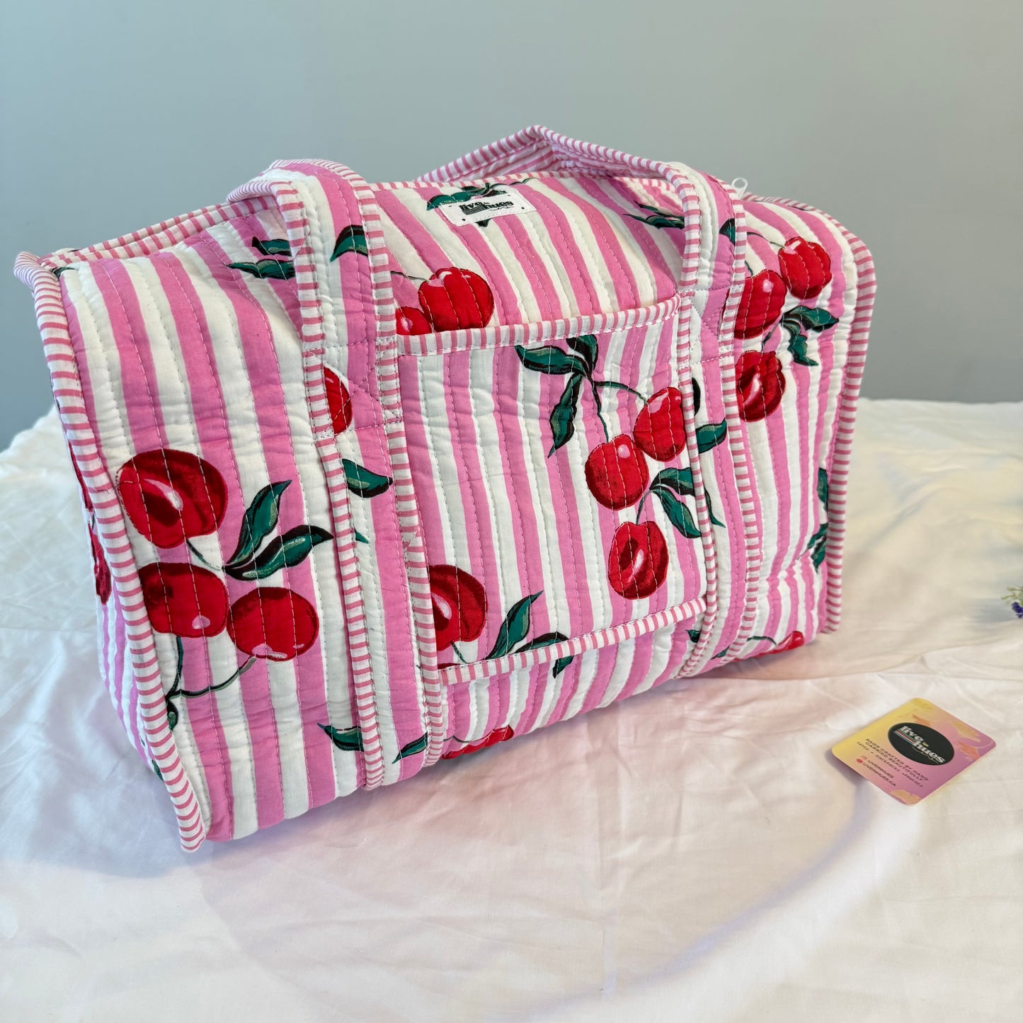 Cherry Pop Duffle Bag