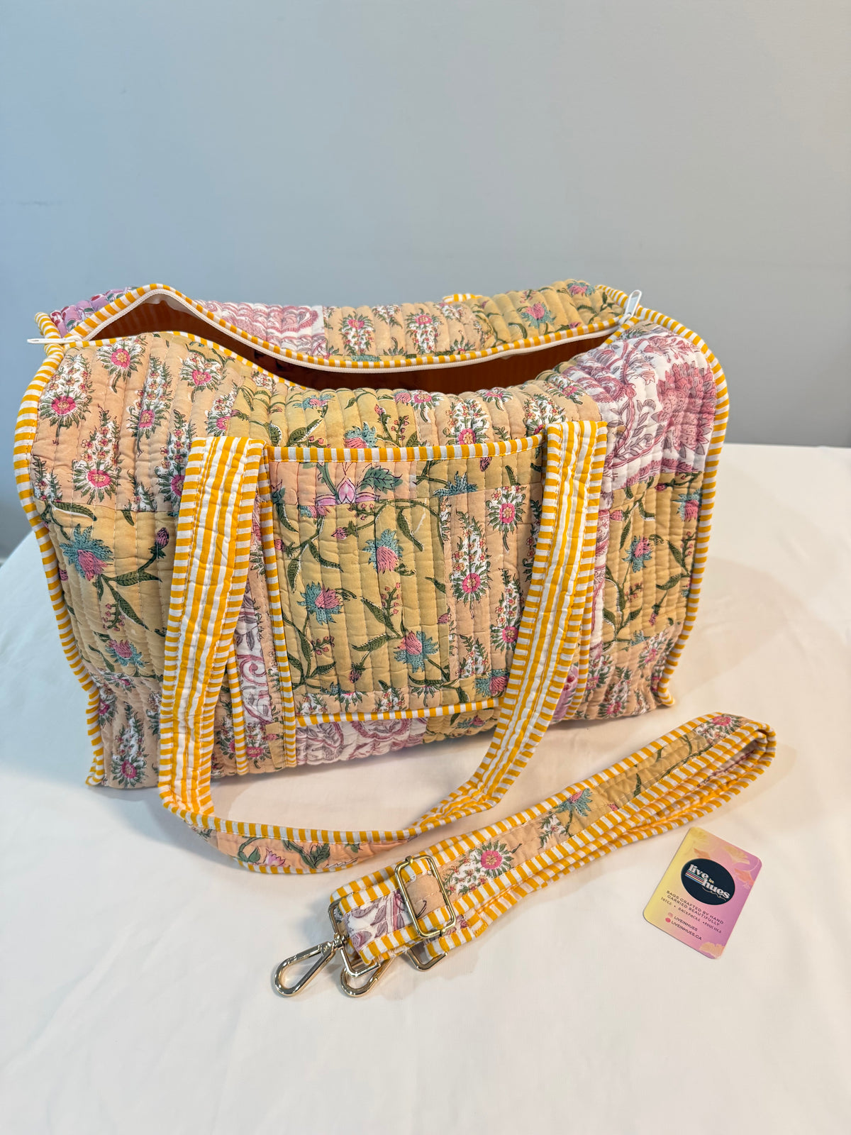 Marigold Meadow Duffle Bag