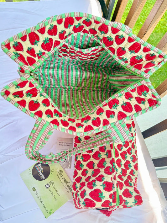Berry Pop Mini Tote