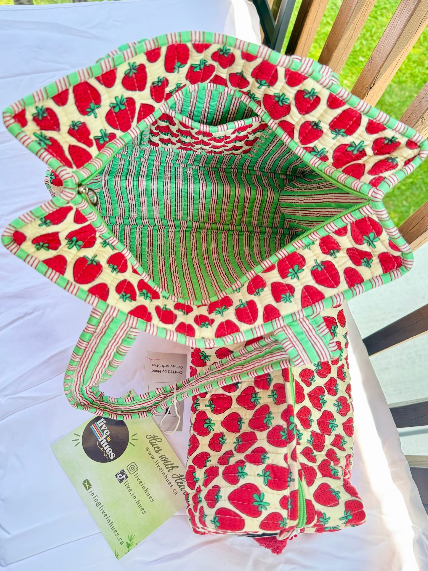 Berry Pop Mini Tote