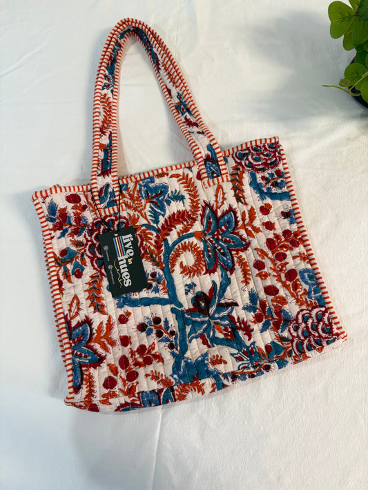 Crimson Vine Mini Tote