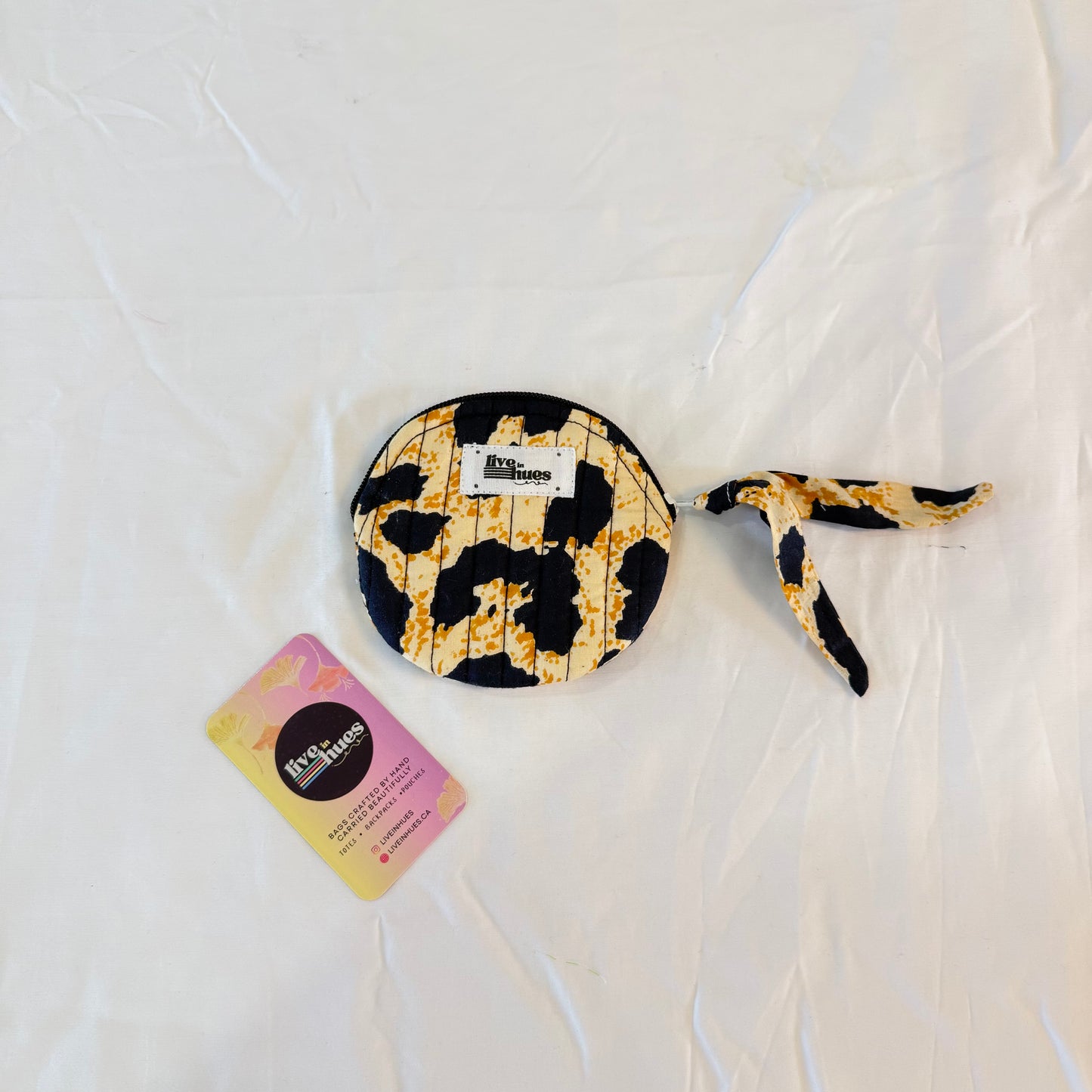 Wild Round Pouch