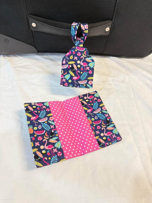 Flamingo Passport Sleeve