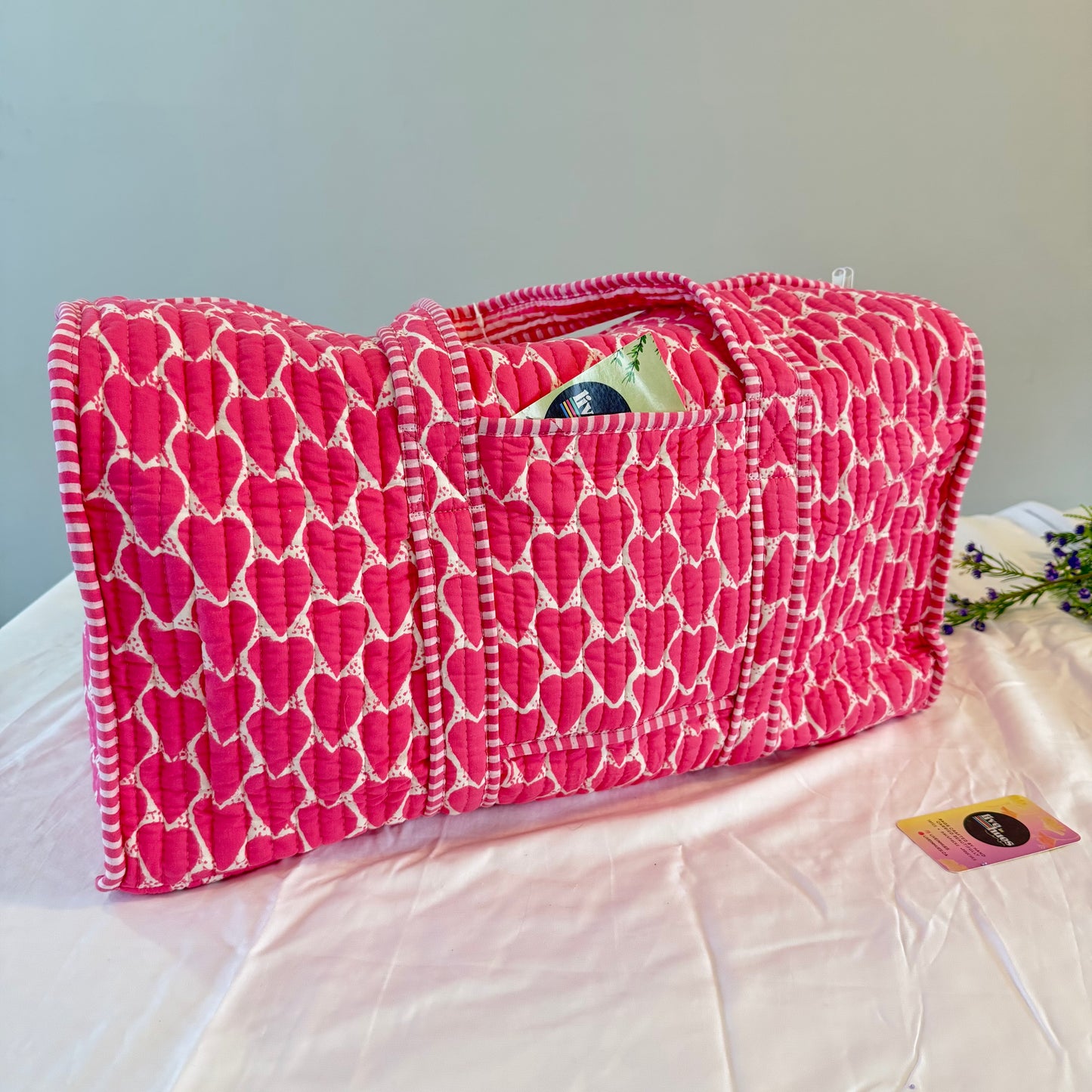 Cupid's Blush Duffle Bag
