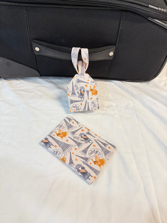 Paris Passport Sleeve