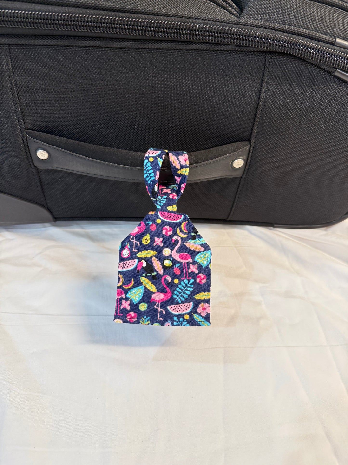 Flamingo Luggage Tag