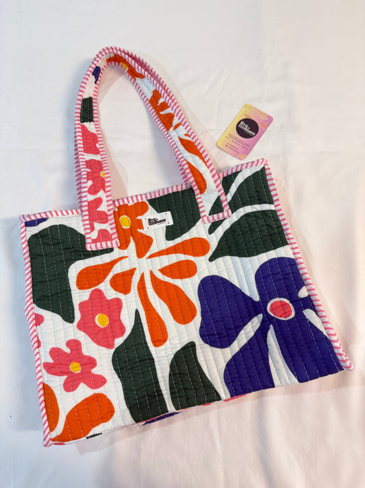 Retro Revival Mini Tote