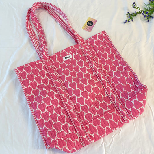 Cupid's Blush Big Tote