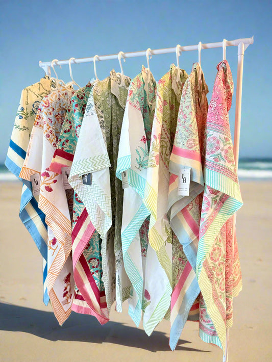 Azure Bloom Kaftan