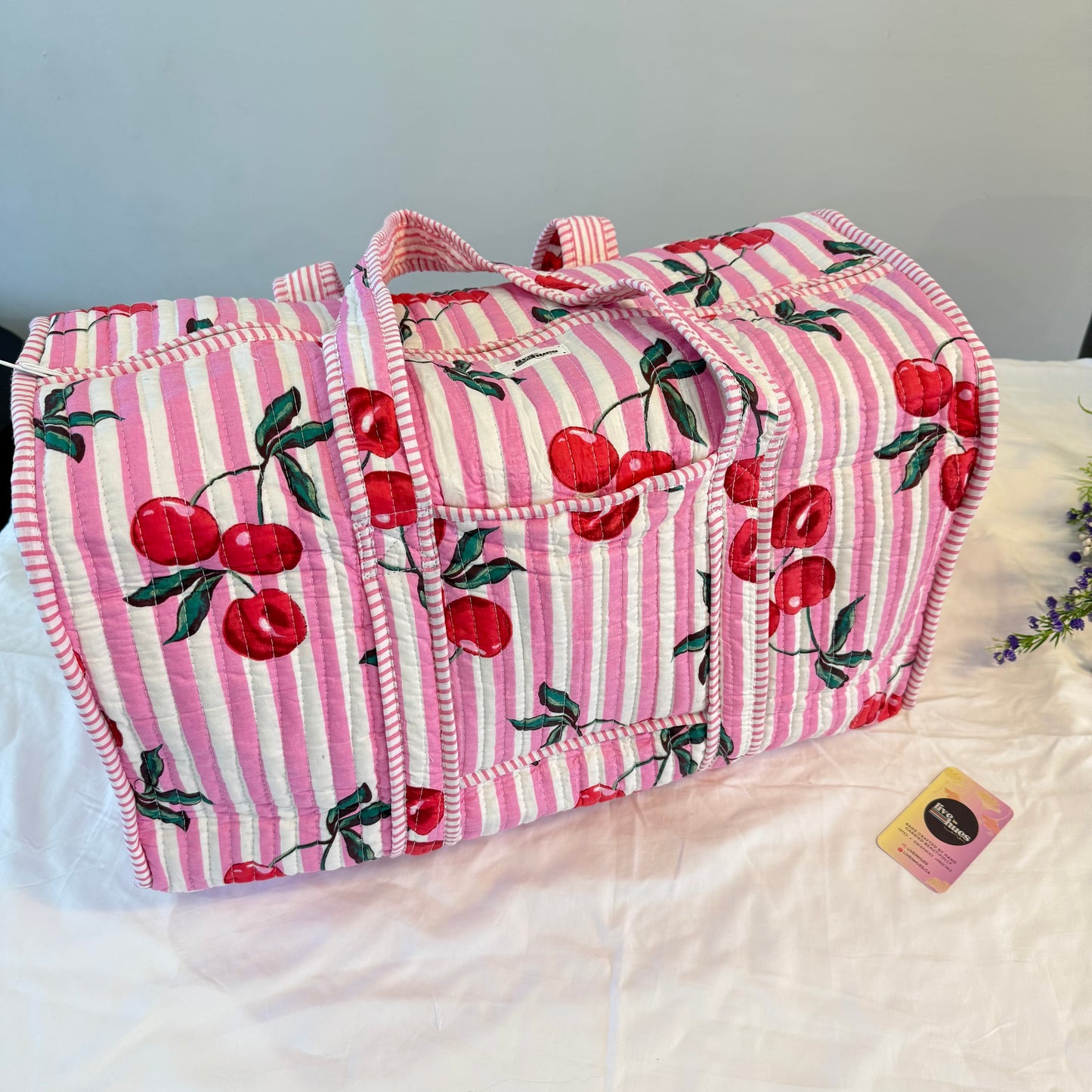 Cherry Pop Duffle Bag