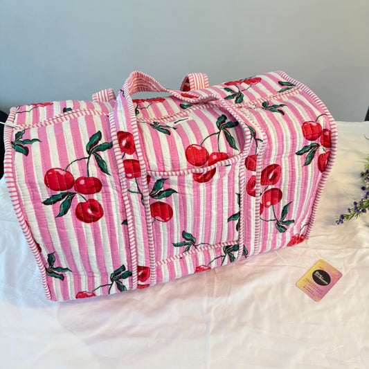Cherry Pop Duffle Bag