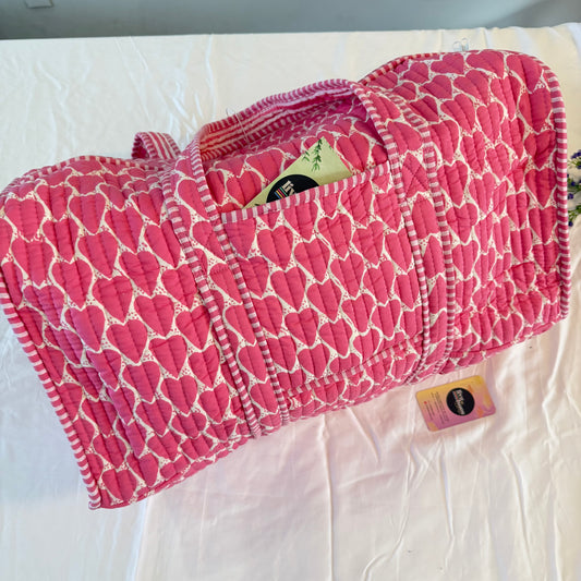 Cupid's Blush Duffle Bag