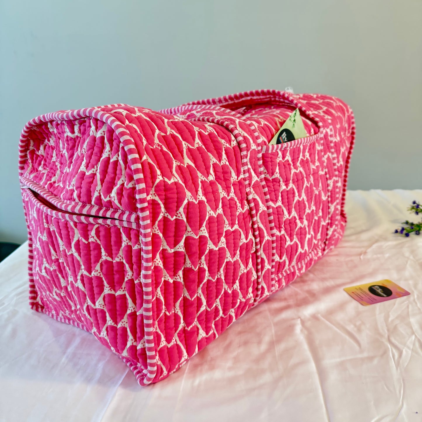 Cupid's Blush Duffle Bag