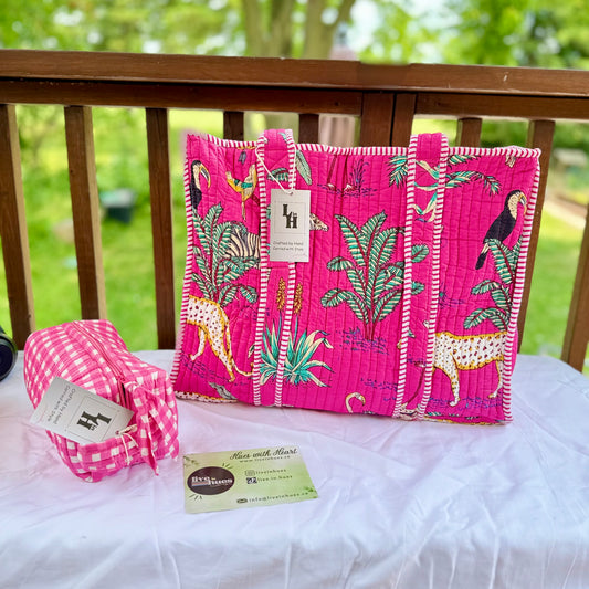 Exotic Bloom Tote
