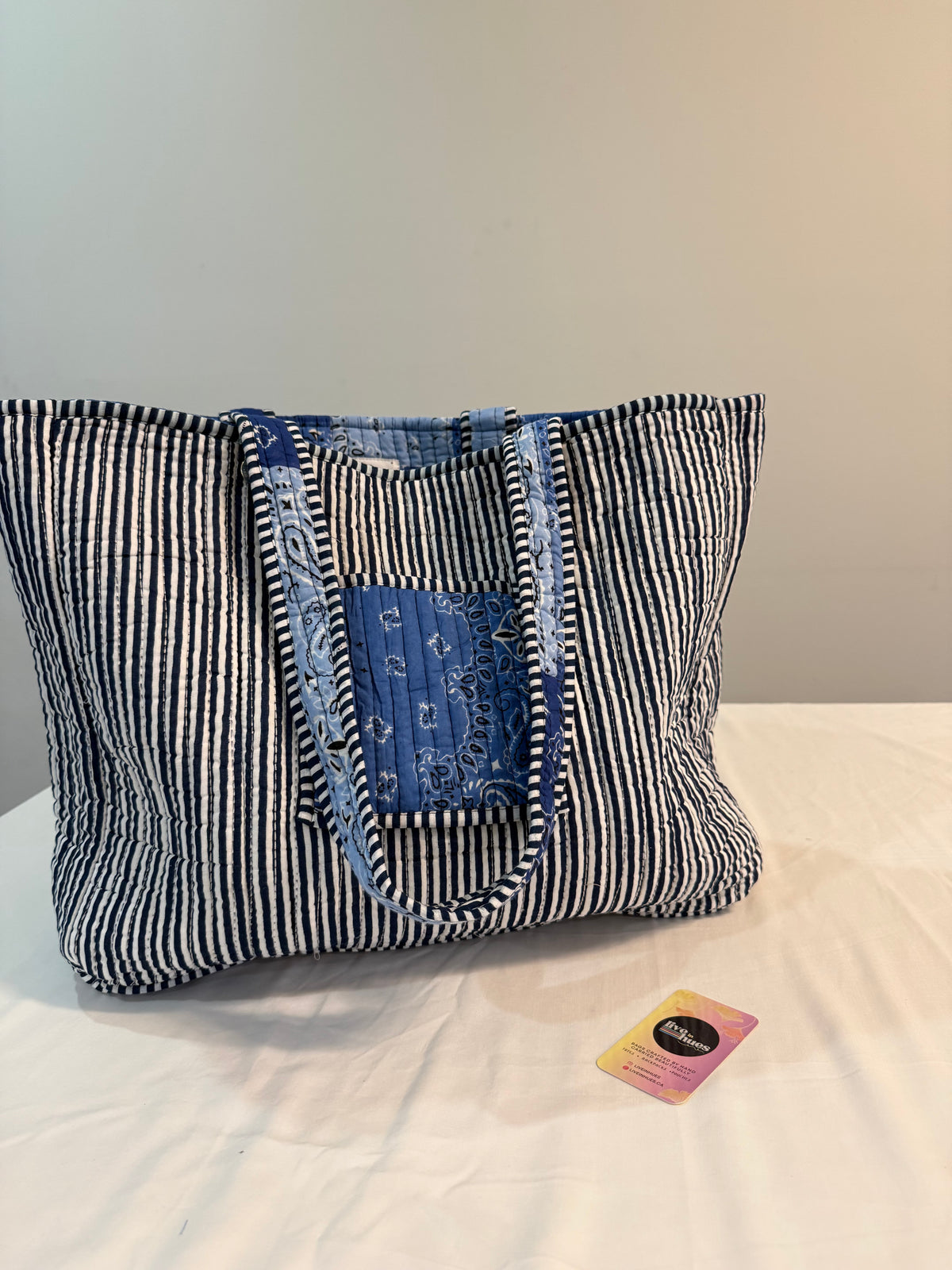 Cobalt Coastline Big Tote