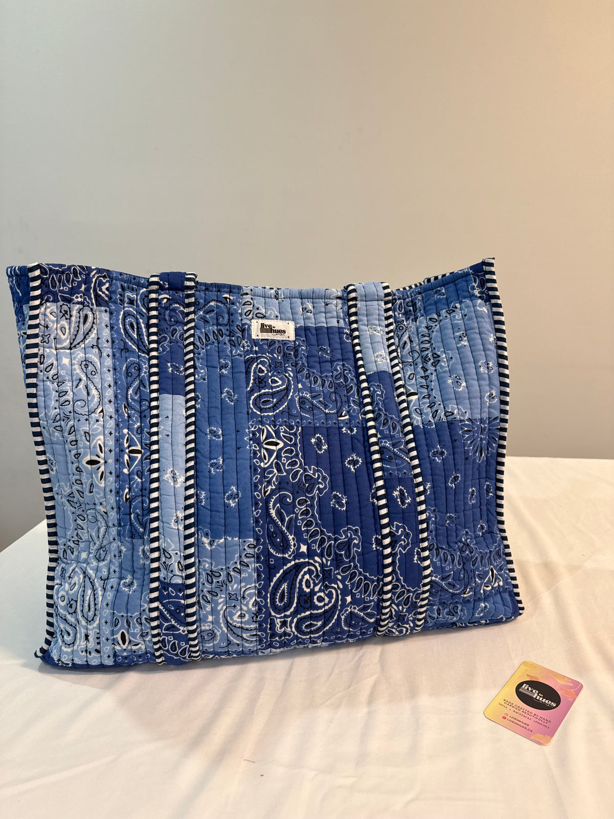 Cobalt Coastline Big Tote