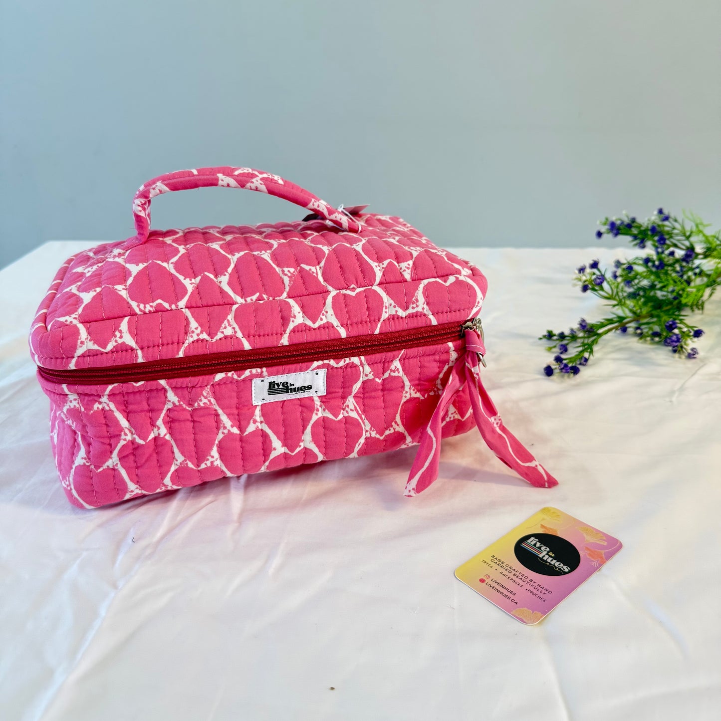 Cupid's Blush Vanity Bag