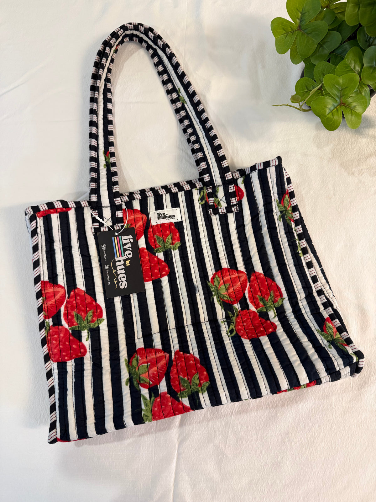 Black Berry Mini Tote
